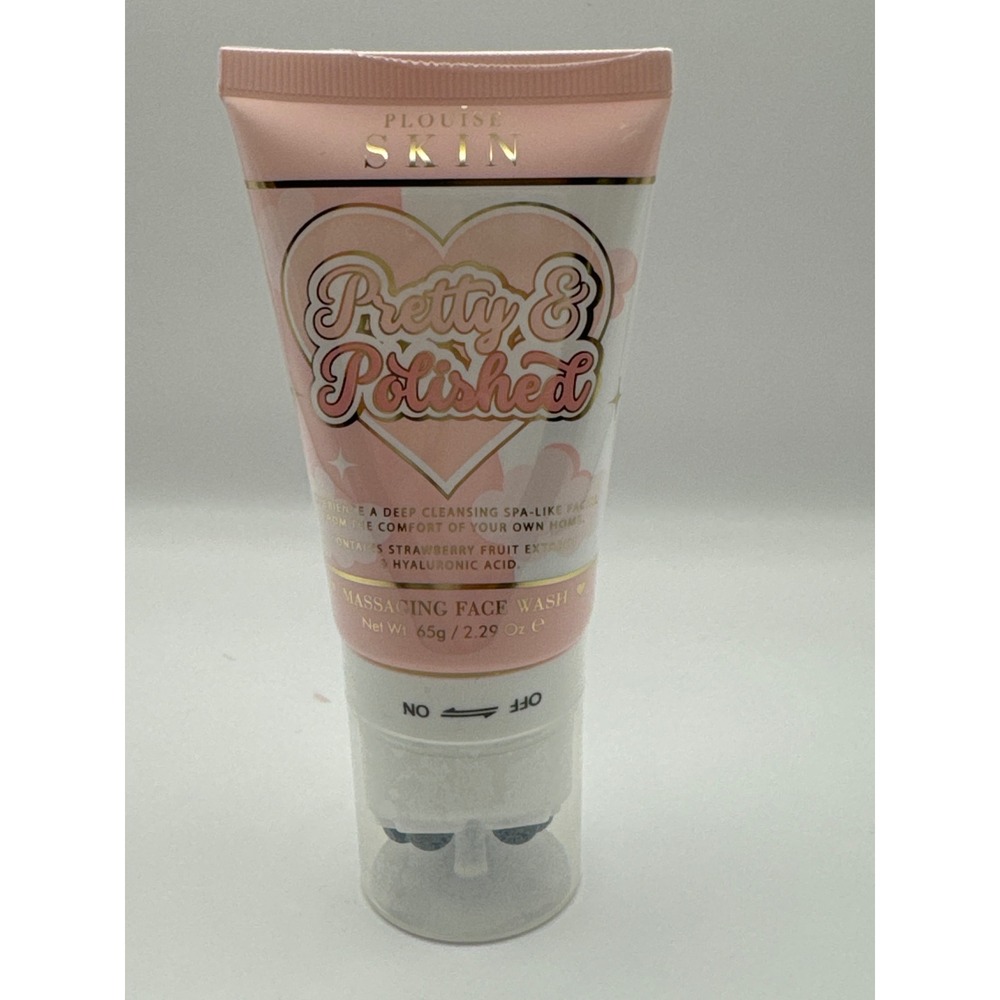 PLouise Skin Pretty & Polished Massaging Face Wash Strawberry Hyaluronic Acid